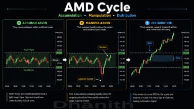 Accumulation, Manipulation, Distribution (AMD): The Complete ICT AMD Trading Guide (2026)
